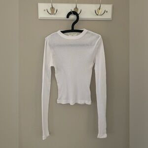 Aritzia denim forum the Morris long sleeves top XXS